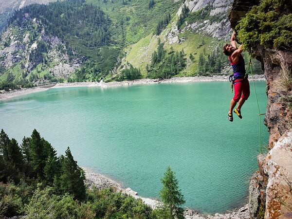 Lezecký ráj v rakouském Maltatau