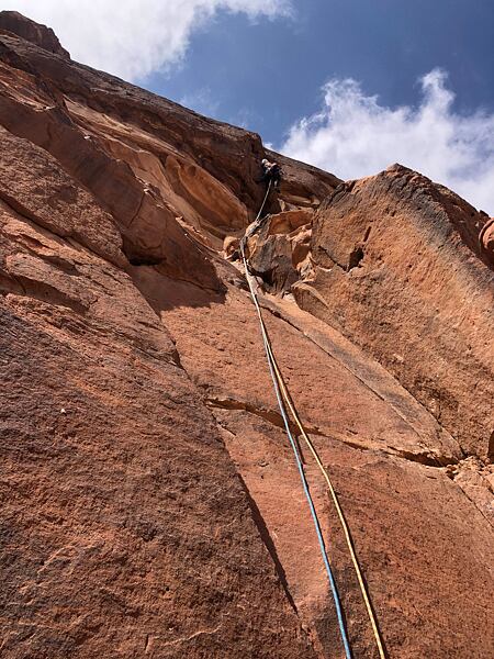 Edita Vopatová leze Inferno 6b